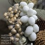 خوشه تخم مرغ ملیله سفید - تصویر 2